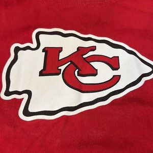 Reebok red Kansas City chiefs t-shirt 12mo